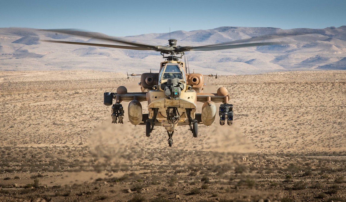 İsrail Apache'lerine lazerli koruma kalkanı